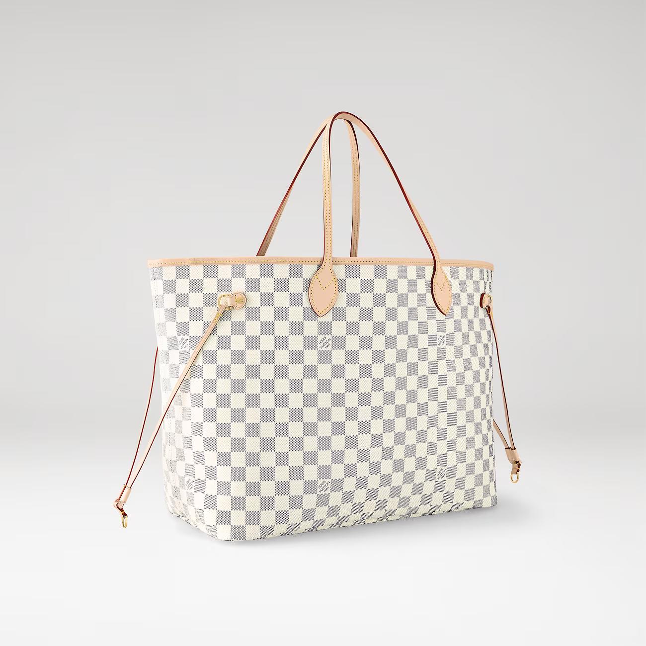 Túi Louis Vuitton Neverfull GM Nữ Damier Zur Rose